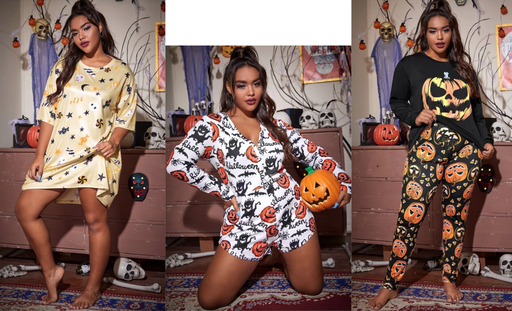 2020 Spooky & Cozy Halloween Sleepwear Picks | Big City, Curvy Girl, Thin  Wallet